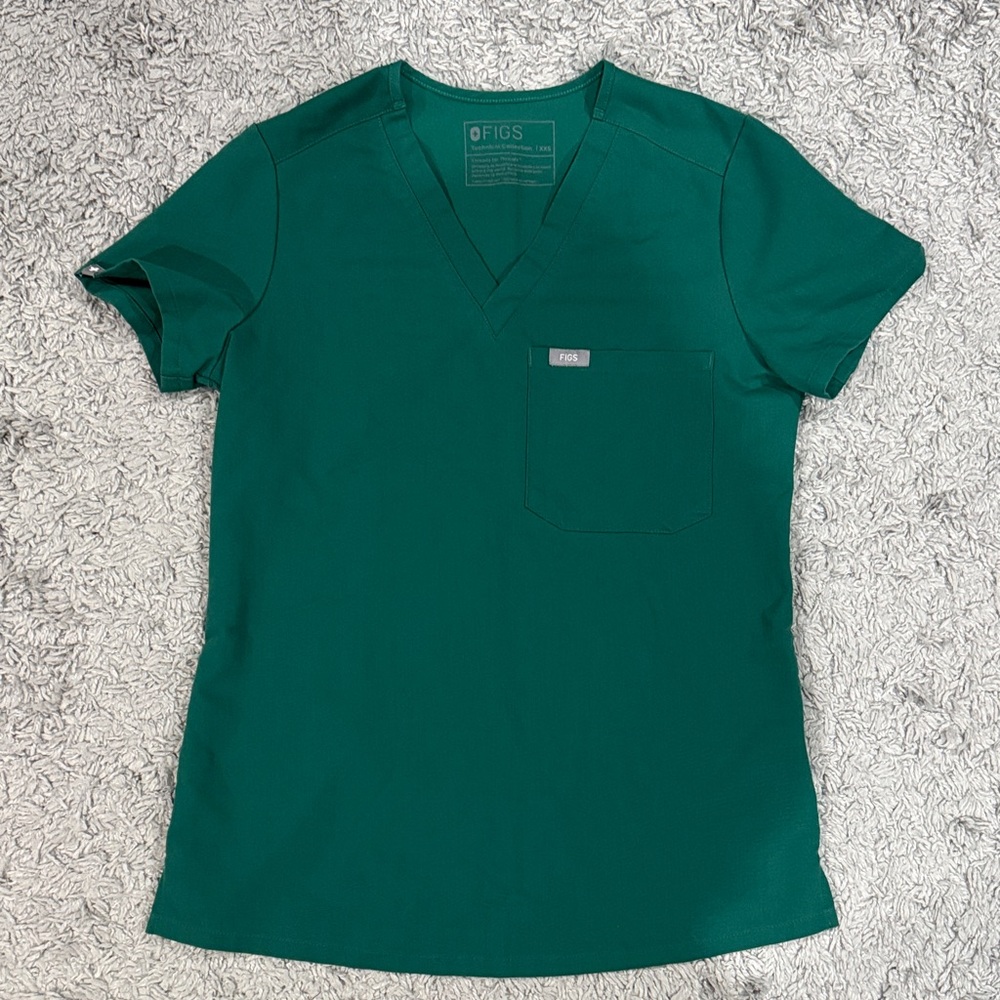Figs Green Scrub Set - Picture 2 of 4